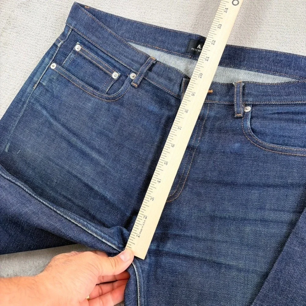 A.P.C. Petit New Standard Japanese‎ Selvedge Jeans Blue Men 32x34 Slim Straight